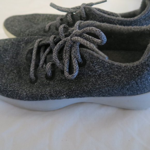 Allbirds Men\'s Wool Runners Natural Grey/Grey Sole Comfort Shoes Size 11 main image 7